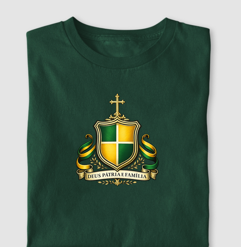 Camiseta Deus Pátria e Família