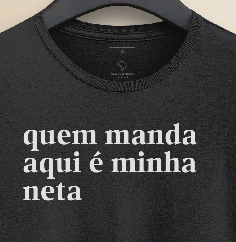 Quem manda aqui é minha neta