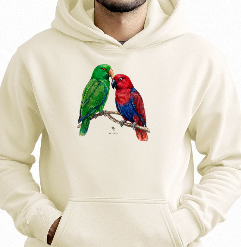 Aves - Casal Ecletus - Moletom Hoddie