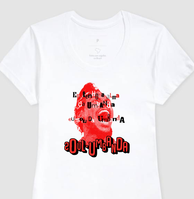 camiseta EXU soulumbanda feminina