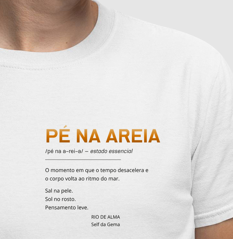 PÉ NA AREIA | Confecção Reserva 🦜