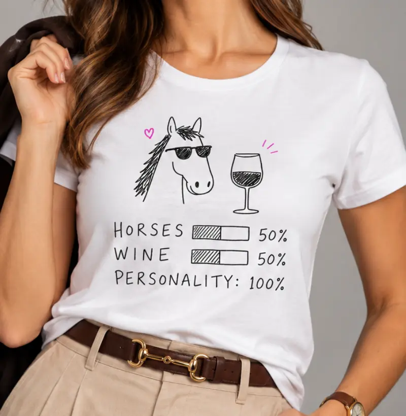 Horses 50% 