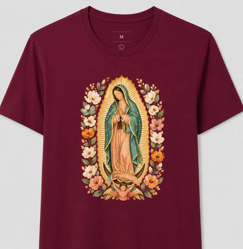 Nossa Senhora de Guadalupe com Flores