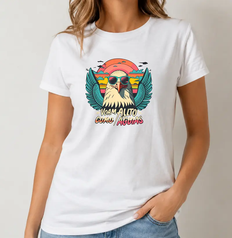 Camiseta Feminina Alto Como Águias - Camiseta