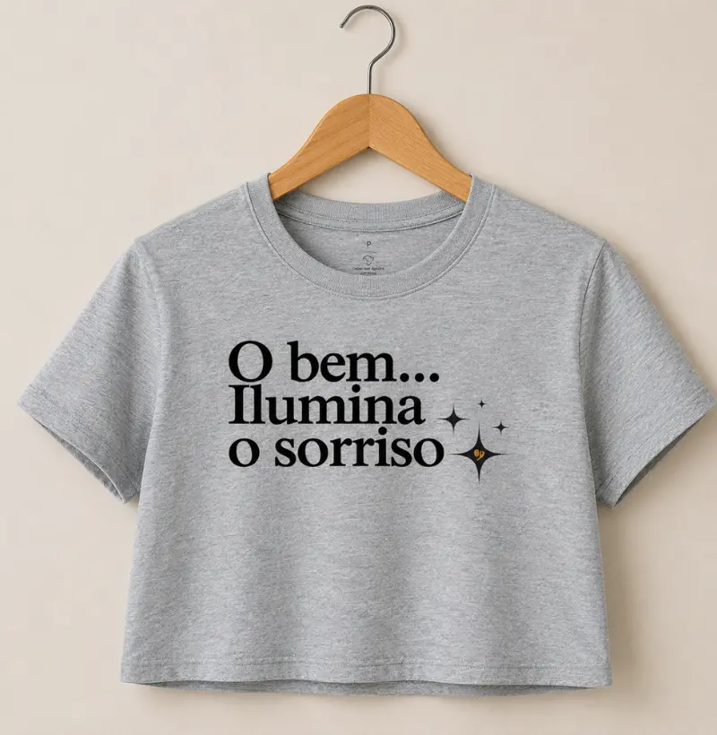 O bem ilumina o sorriso