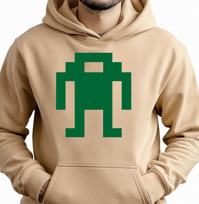 Green Pixel Droid – Think Tee