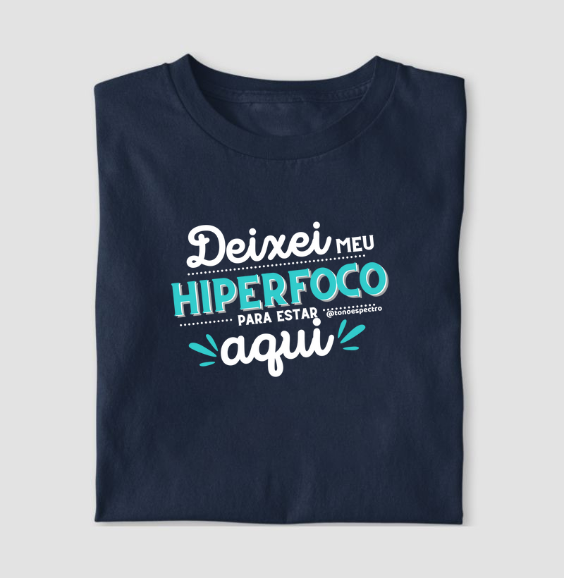 Deixei meu hiperfoco para estar aqui