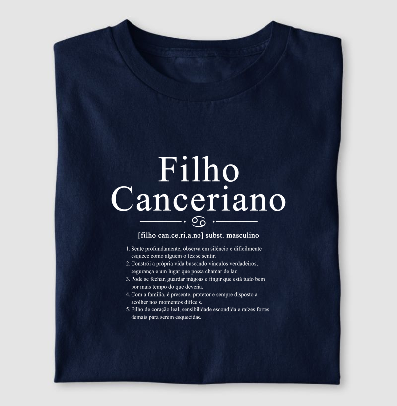 Filho canceriano (adulto) ♋