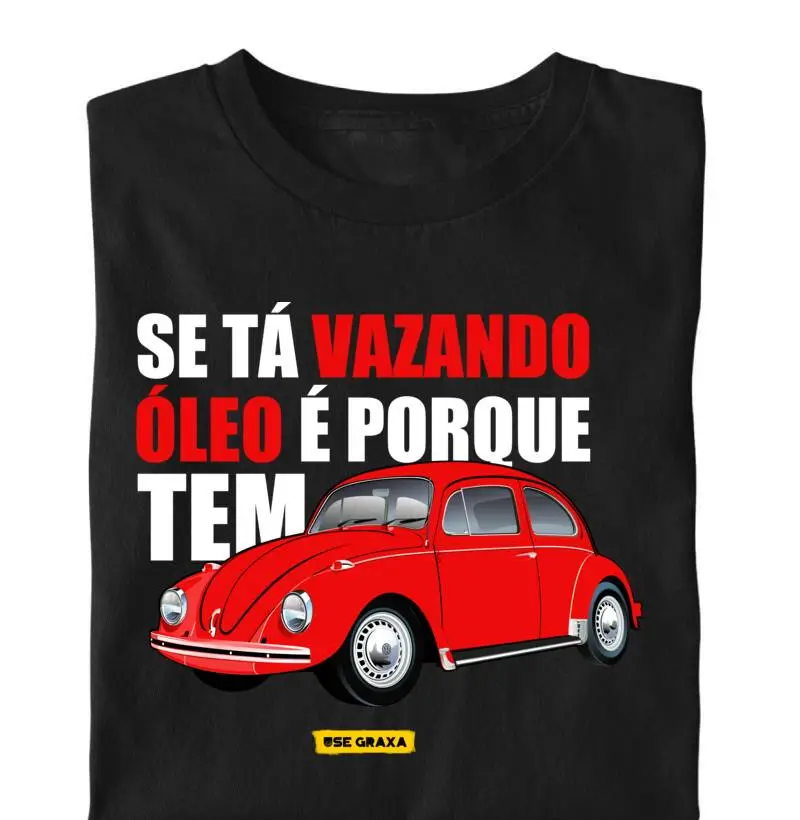 Vazando Óleo Fusca Vermelho