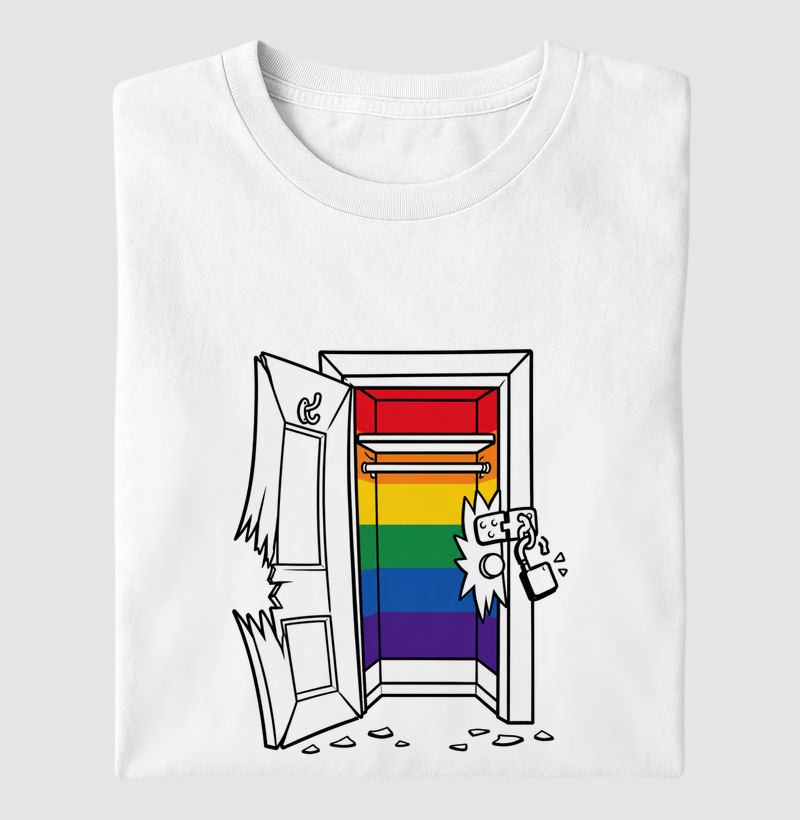 Fora do Armário | Coleção Ô Bicha - Camiseta