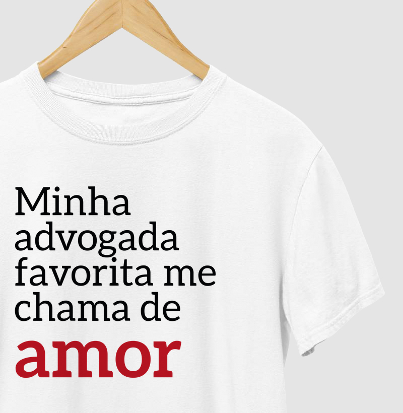 Minha advogada favorita me chama de amor