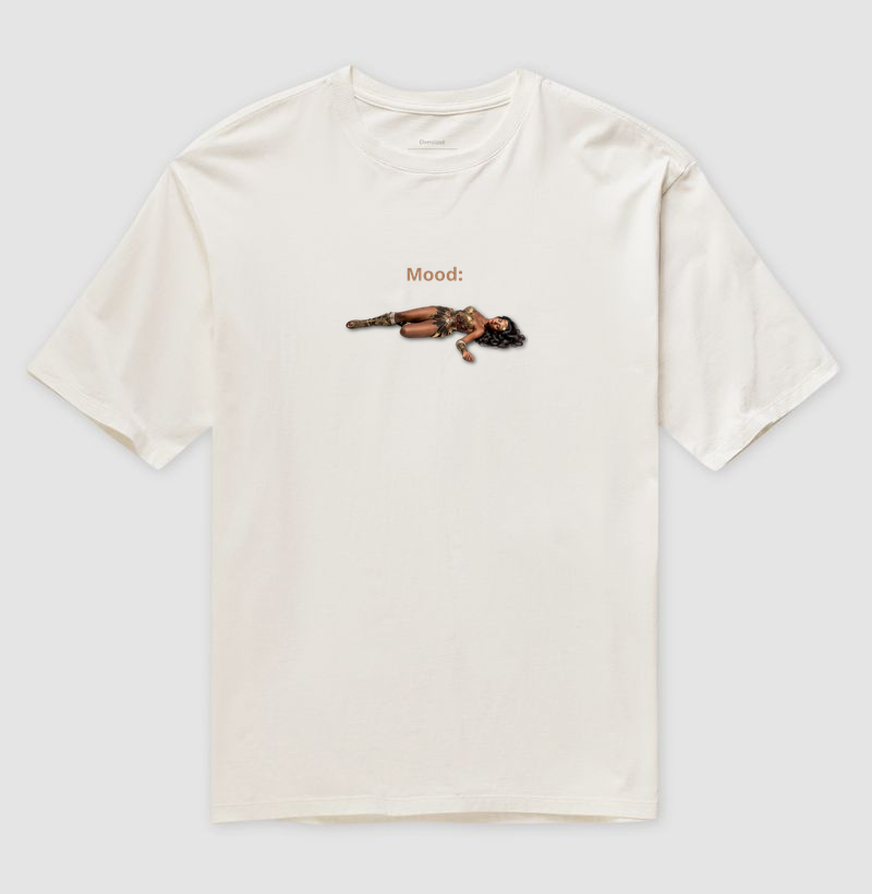 Mood Exausta - Camiseta Oversized