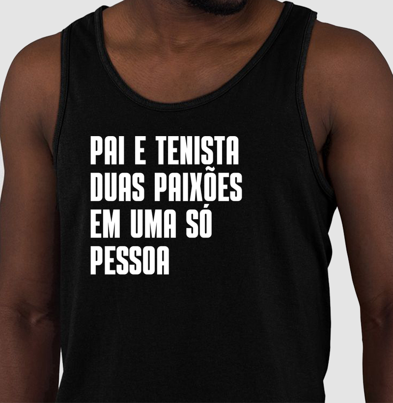 Pai e Tenista. Duas Paixões em uma só Pessoa