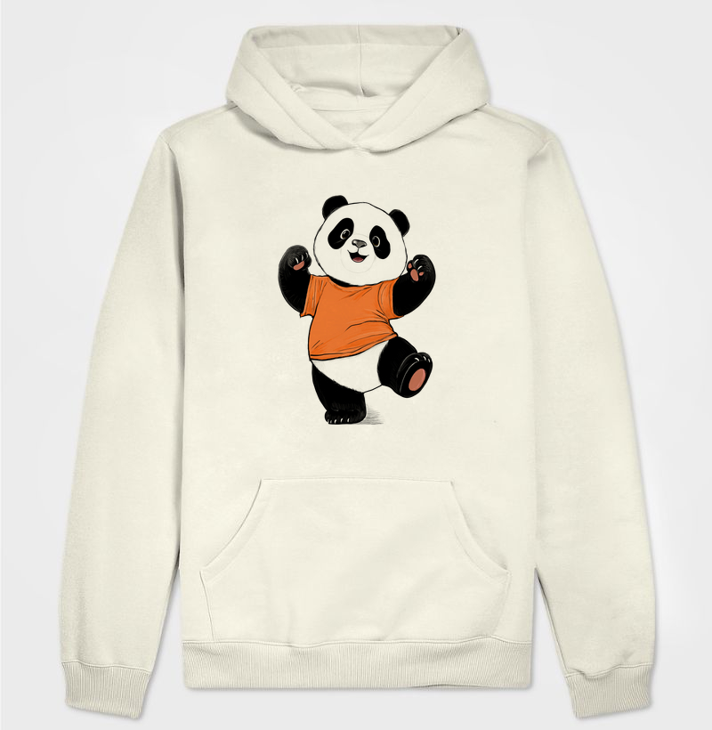 Hoodie Moletom Panda, Pandinha