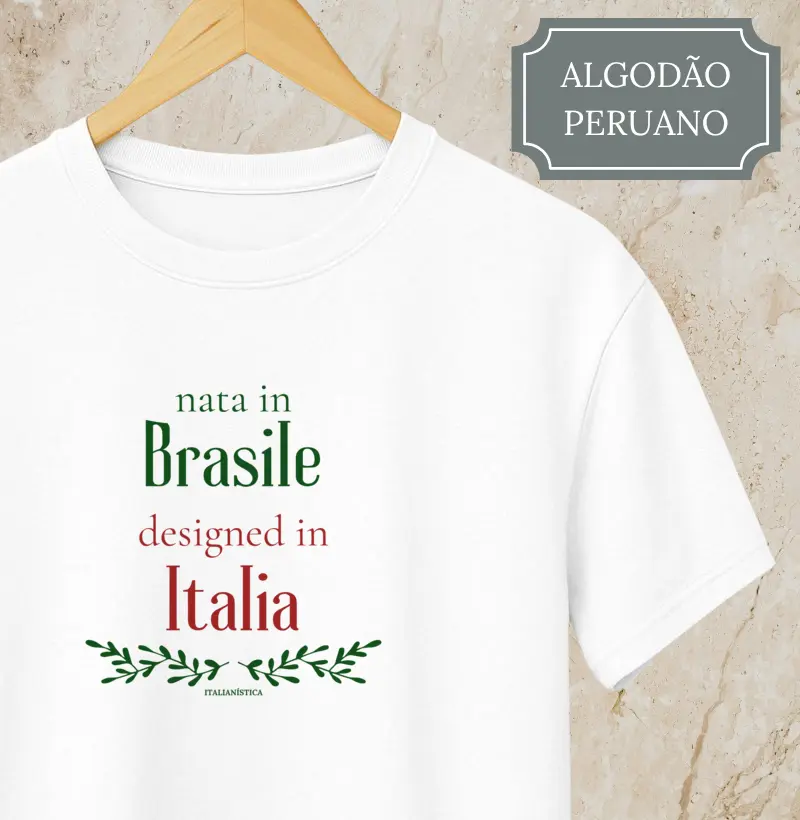 Nascida no Brasil, com design italiano