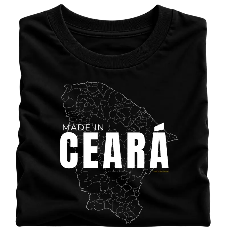 Camiseta Made in Ceará  - Camiseta