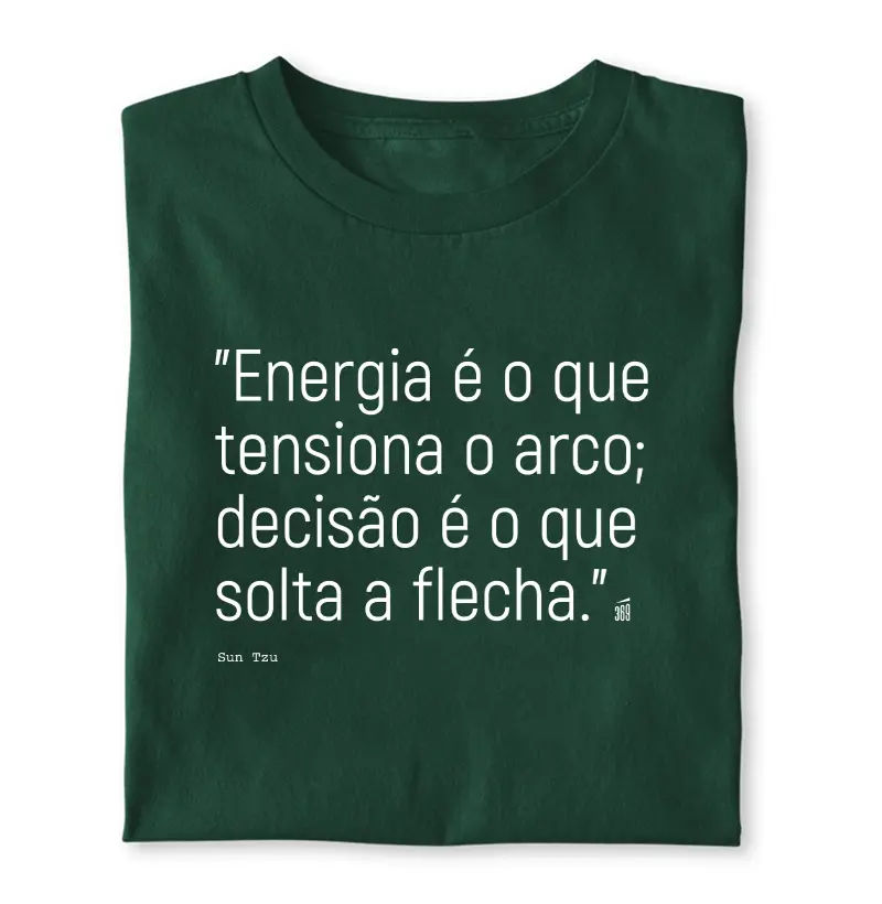 Energia é o que tensiona o arco