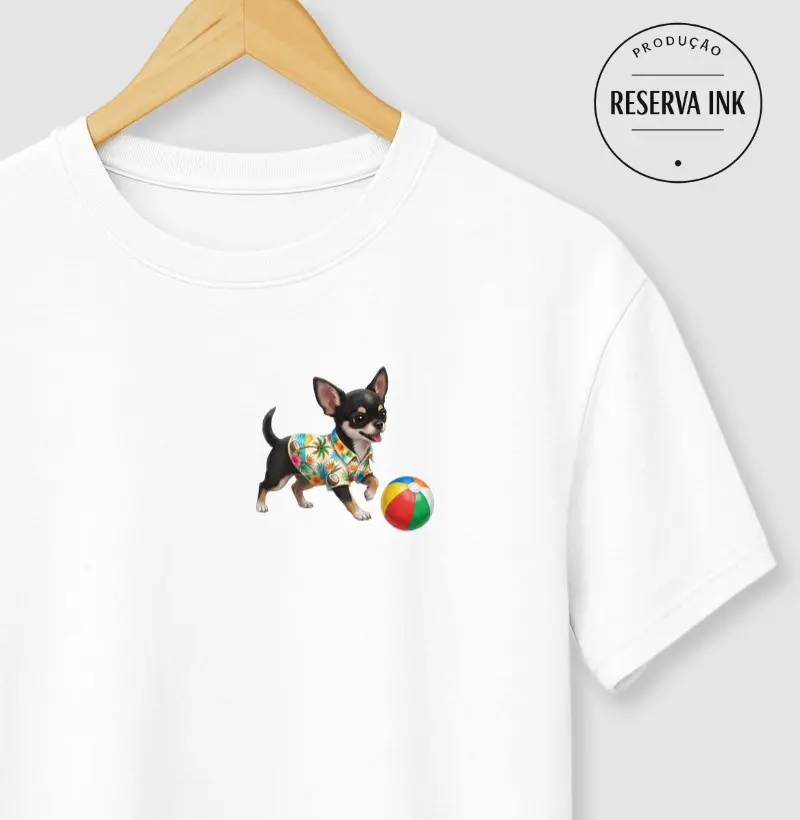 Chihuahua Preto - Férias
