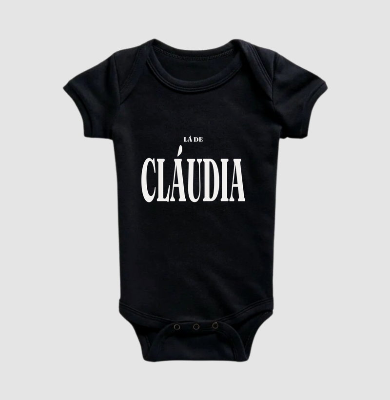Cláudia | Tipografia MT - Body Infantil