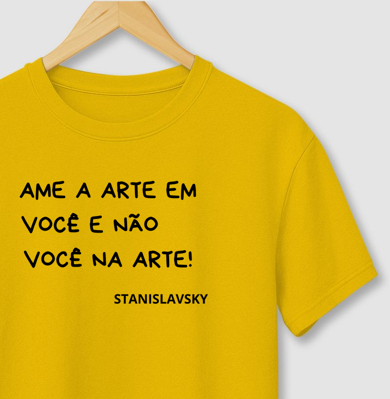 AME A ARTE EM VOCÊ E NÃO VOCÊ NA ARTE!
