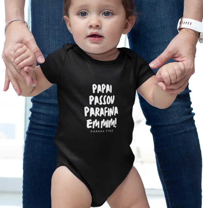 Papai passou parafina em mim!