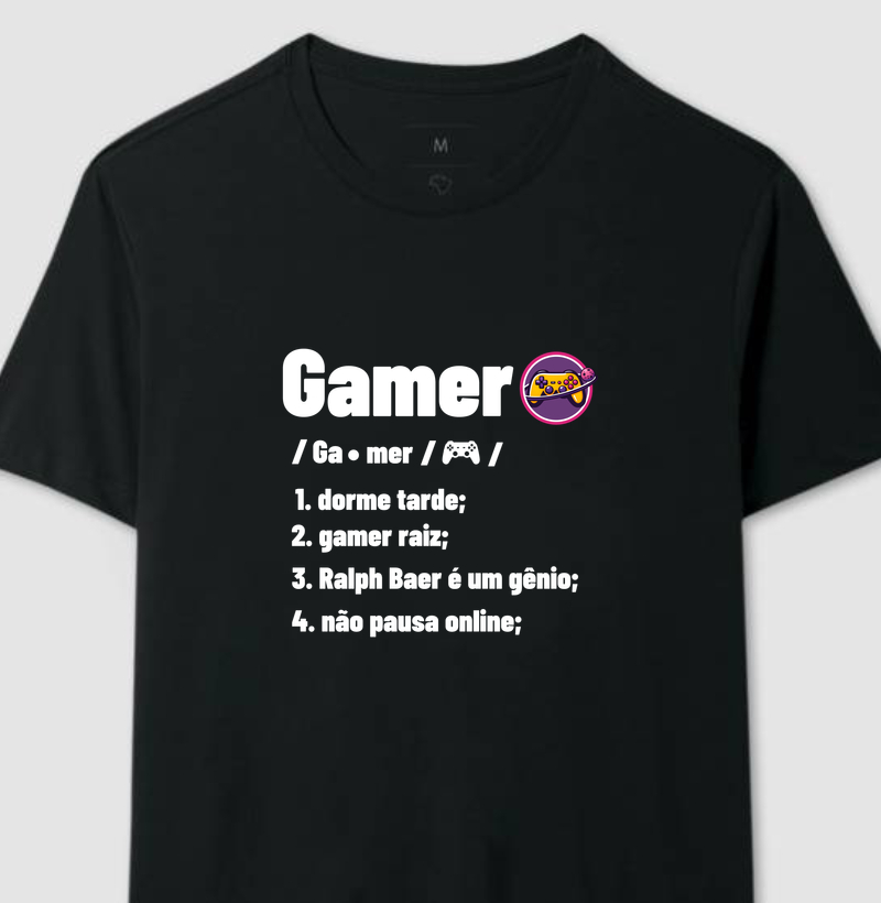 Gamer no dicionário