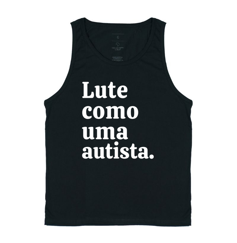 Lute como uma autista