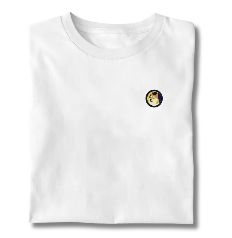 Camiseta Dogecoin logo Bolso