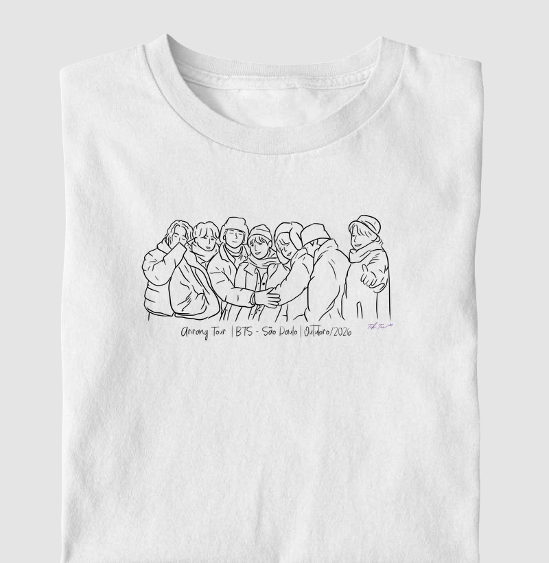 BTS - Camiseta Infantil