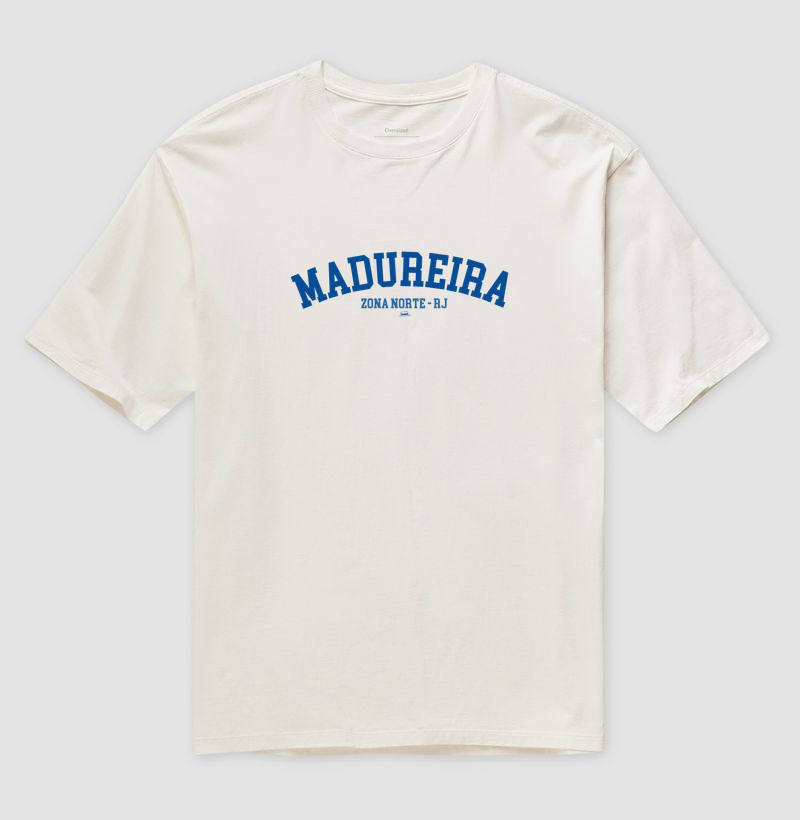 Madureira - Azul e Branco - Camiseta Oversized
