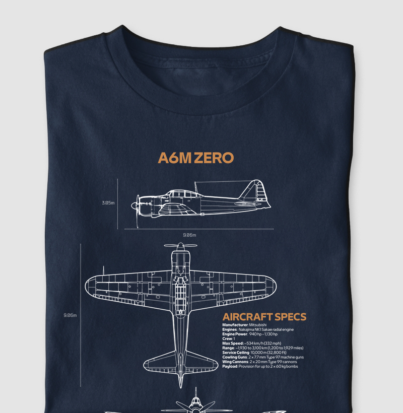 A6M Zero - Blueprint