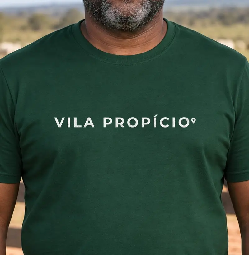 Vila Propício | Pin GO - Camiseta