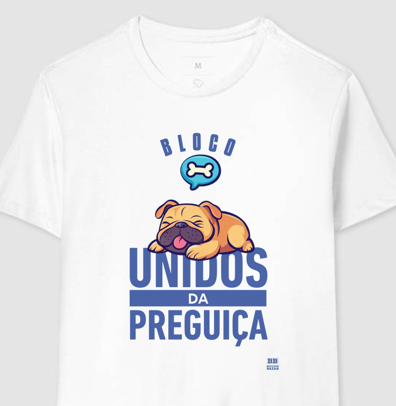 Camiseta Bulldog Ingles "Bloco"