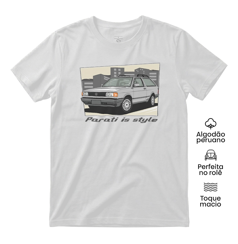 Parati is style - Camiseta Algodão Peruano