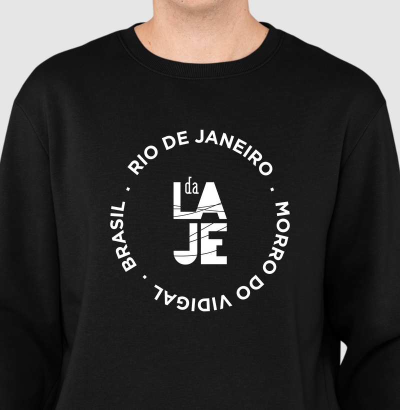 Suéter Moletom Rio de Janeiro Morro do Vidigal Brasil 