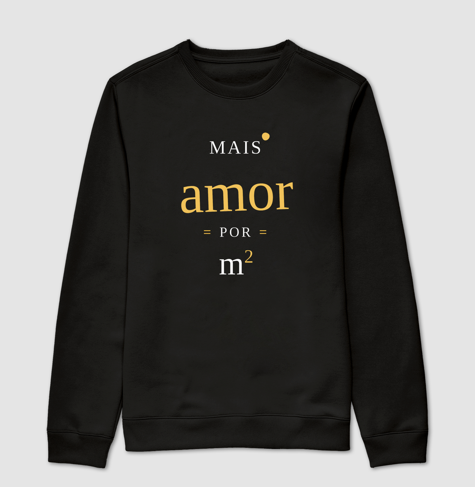 Suéter | Mais amor por m²