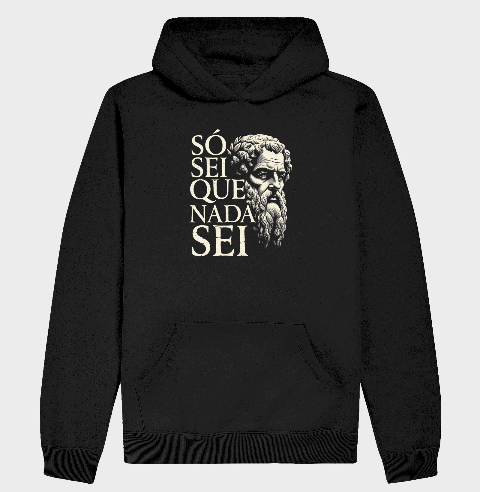 Camiseta Filosofia de Sócrates "Só sei que nada sei"