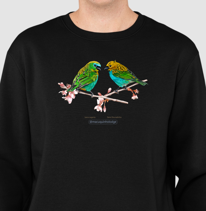 Colab Rev&Mac - Saíras Lagarta e Douradinha - Moletom