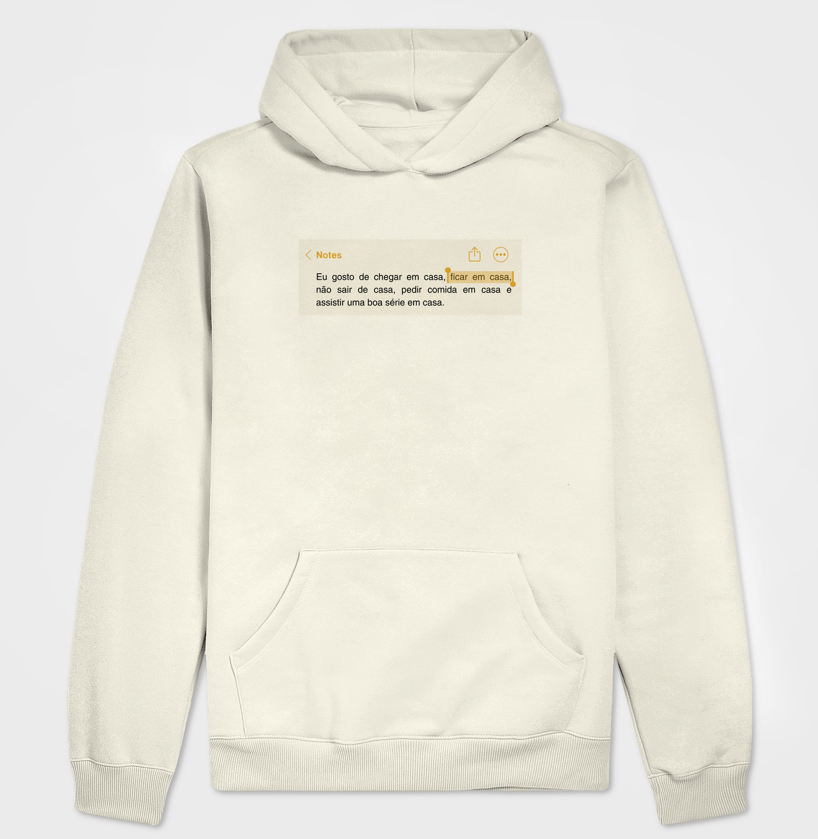 NOTES - Hoodie Moletom