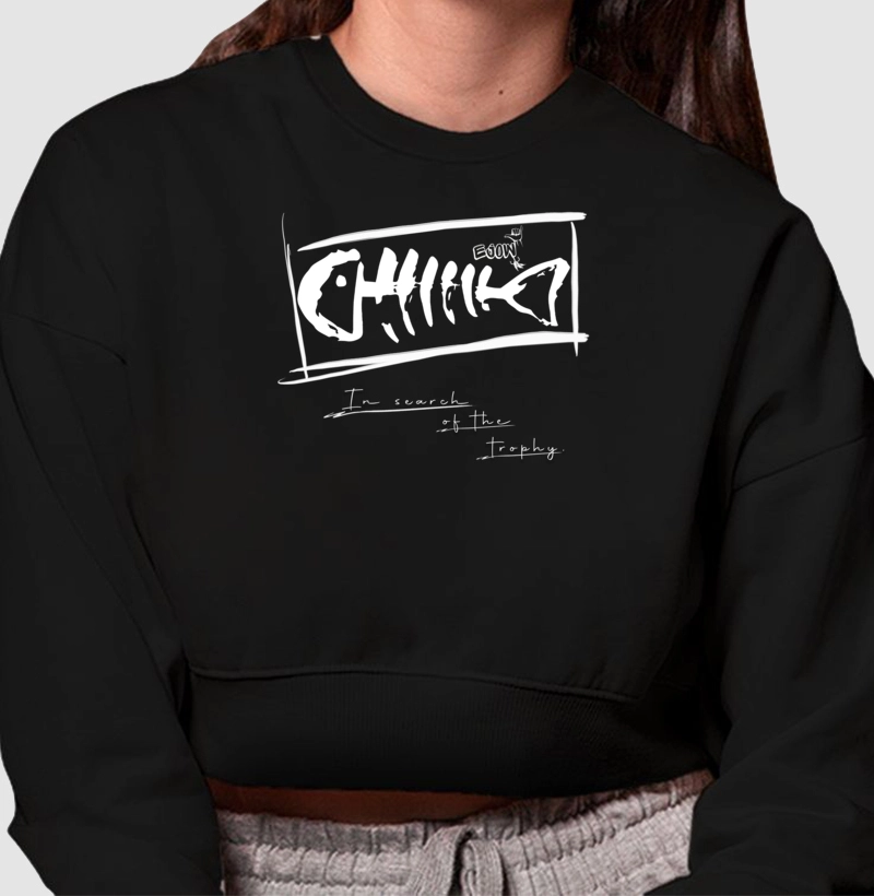 MOLETOM CROPPED Em busca do Troféu