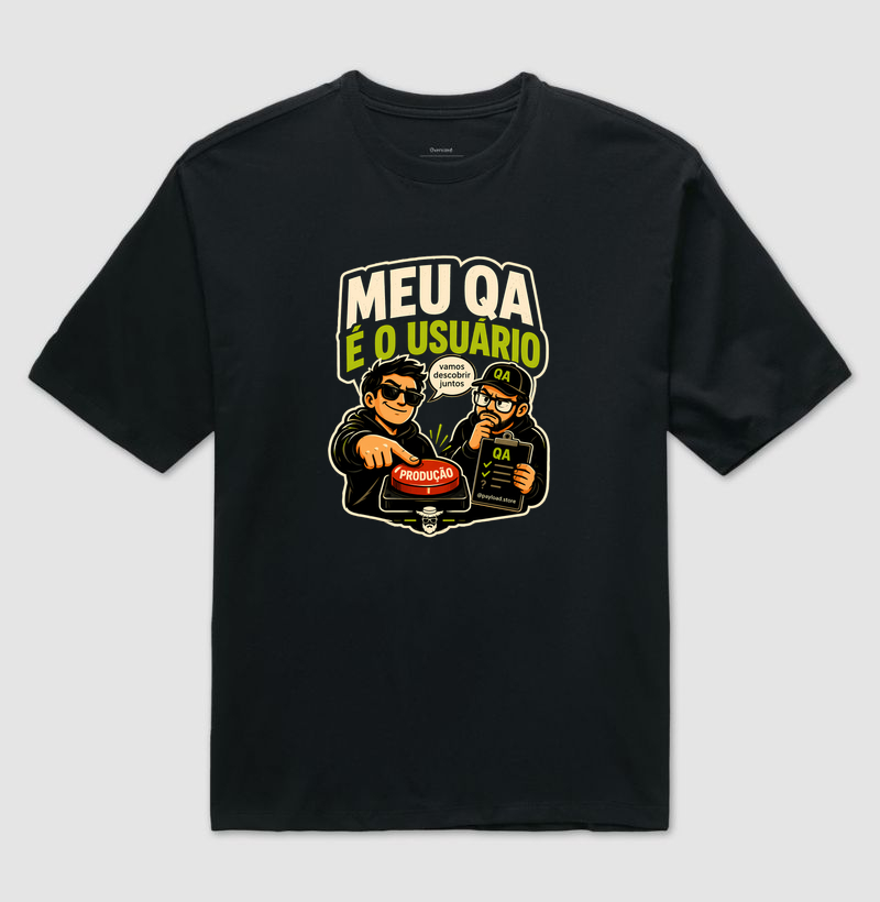 Meu QA é o Usuário (Dark Mode) — Coleção Matuto Programador