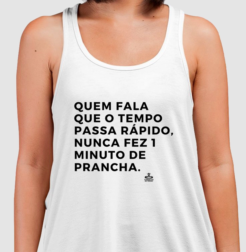 Quem fala que o tempo passa rápido, nunca fez 1 minuto de prancha