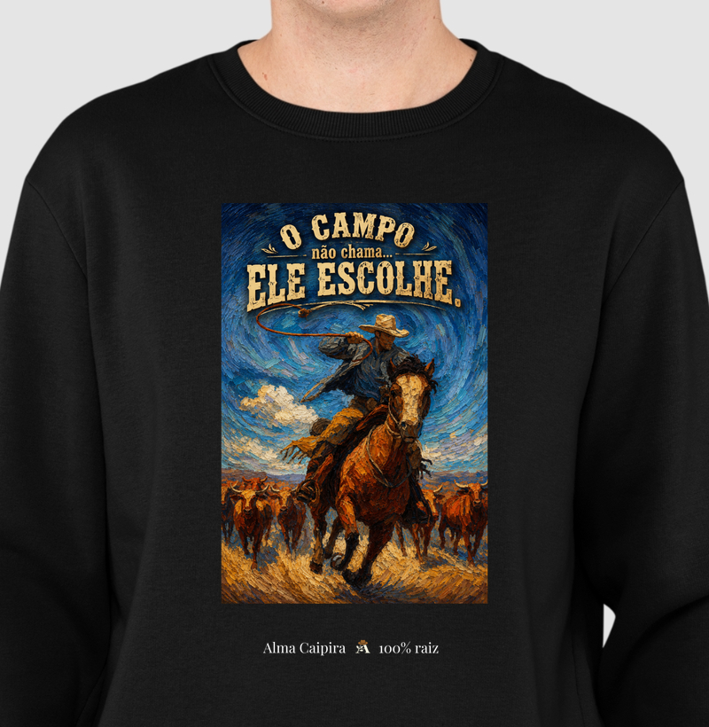 O campo não chama, ele escolhe