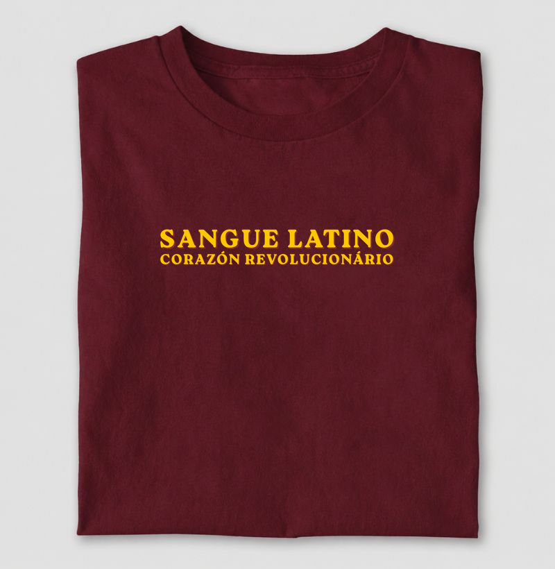 sangue latino, corazón revolucionário