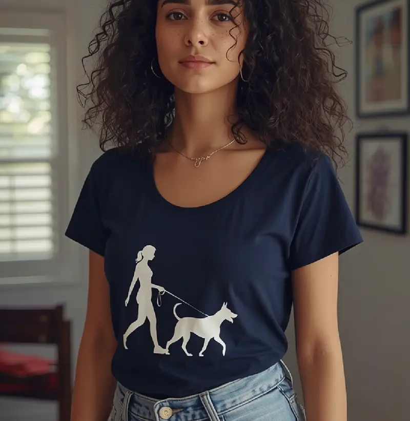 PASSEANDO COM O CACHORRO - Fem