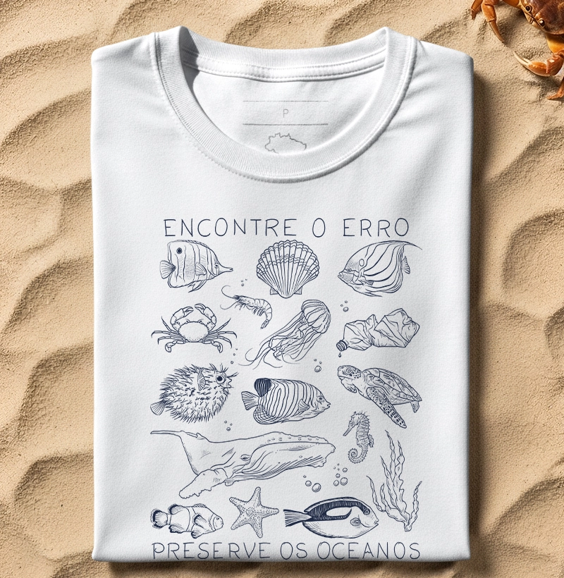 Encontre o Erro, Preserve os Oceanos