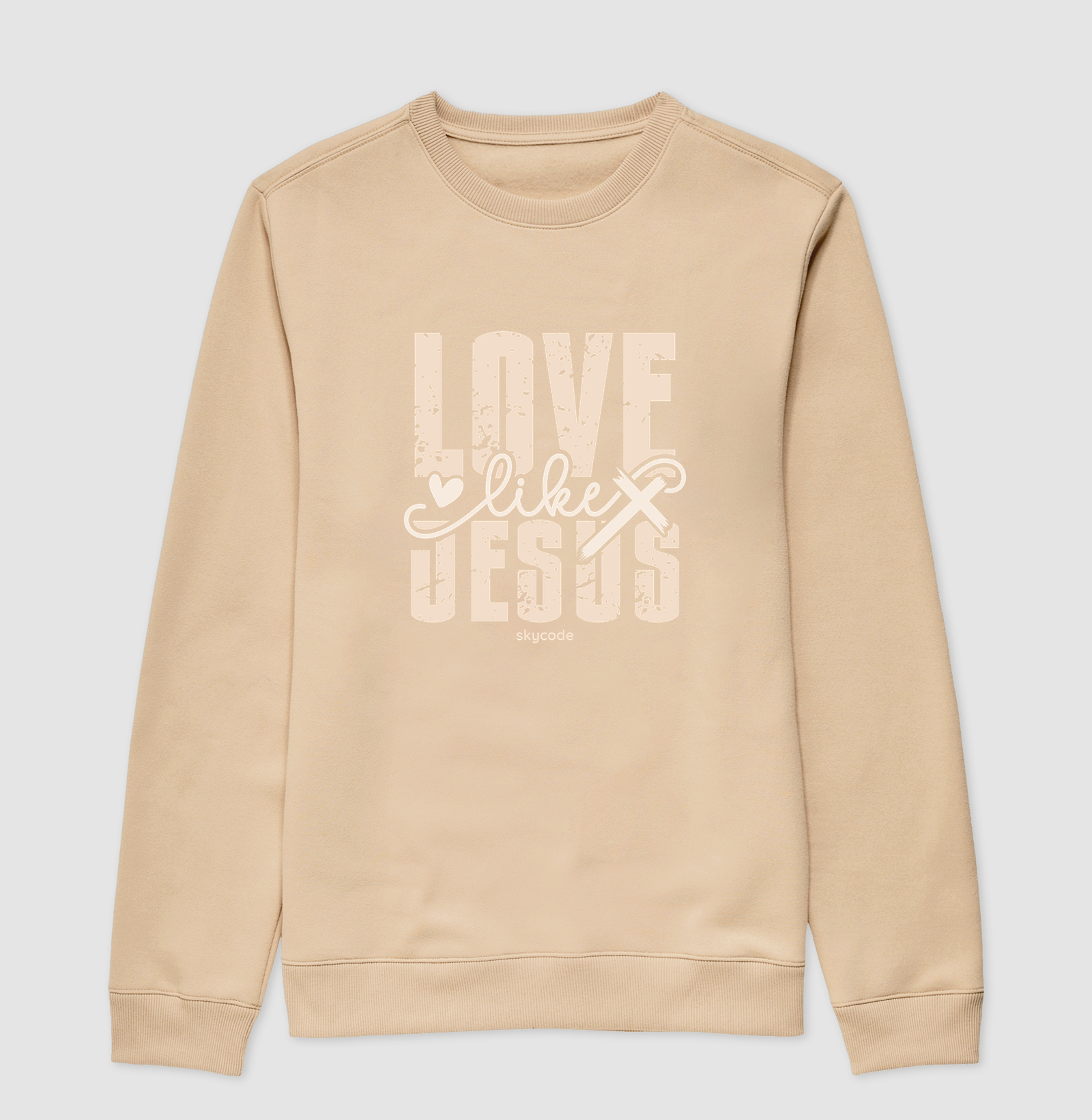 Suéter Moletom Love like Jesus