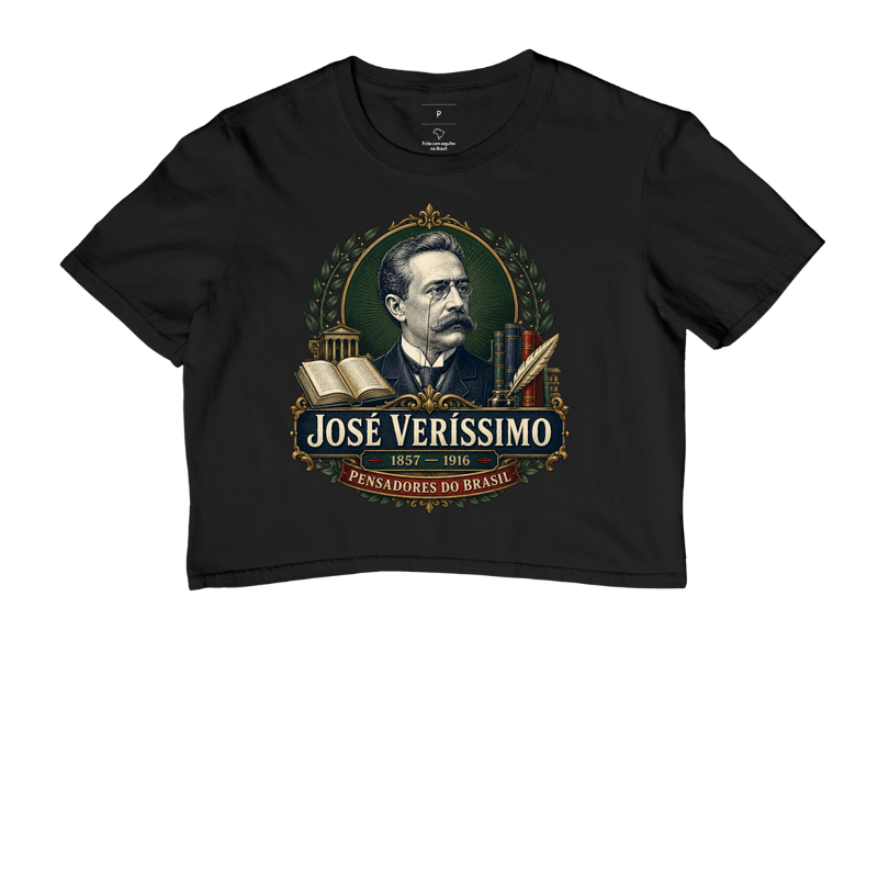Camiseta José Veríssimo - Pensadores do Brasil