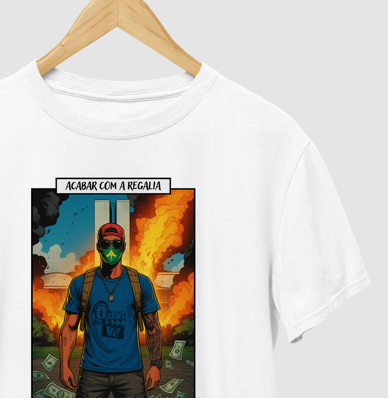 Camiseta Fogo em Brasília