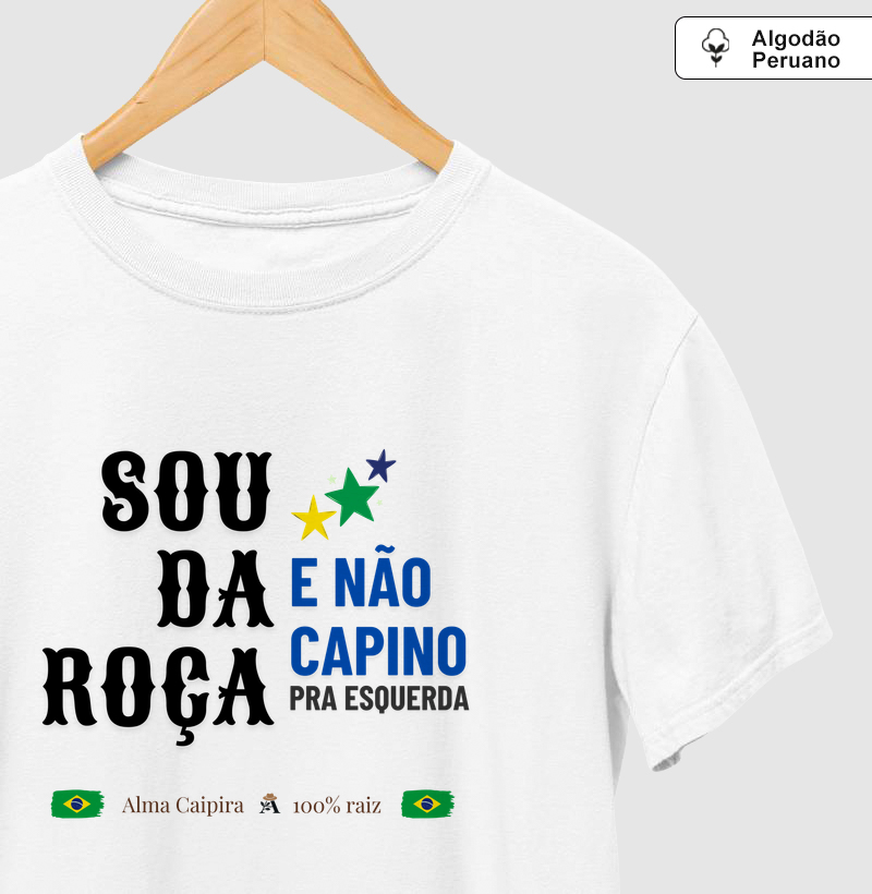 Sou da roça e não capino pra esquerda